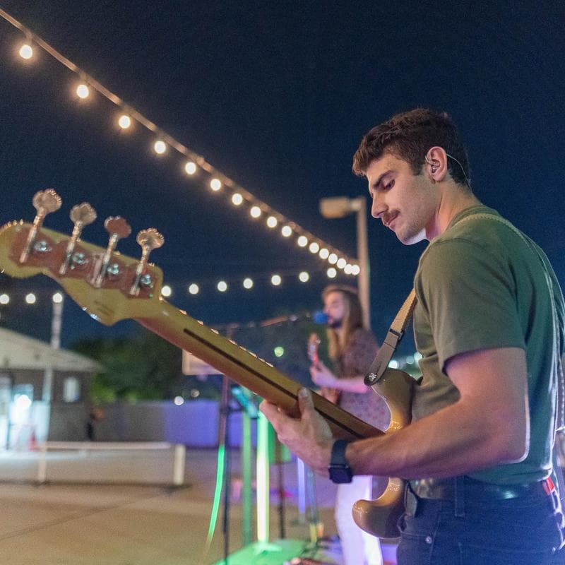 Live music Friday nights! 🎸